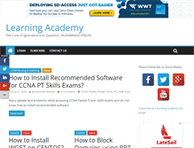 Tablet Screenshot of learnacad.com